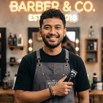 Photo Helmy — Barber at Pointcuts Barber