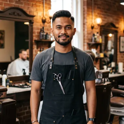 Photo Mas Anwar — Barber at Pointcuts Barber