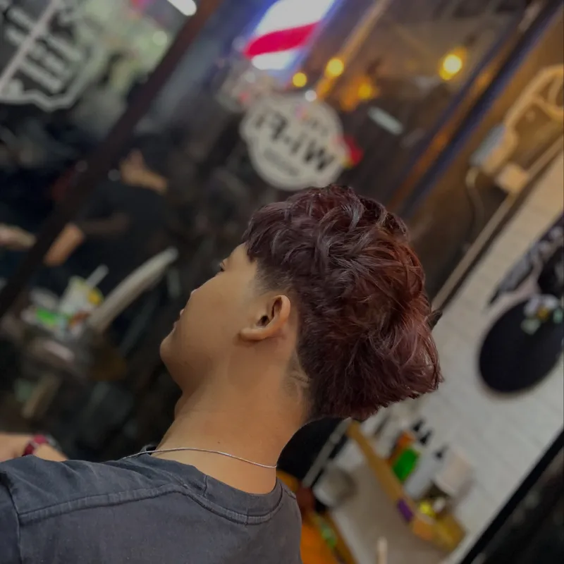 Foto hasil karya Pointcuts Barber