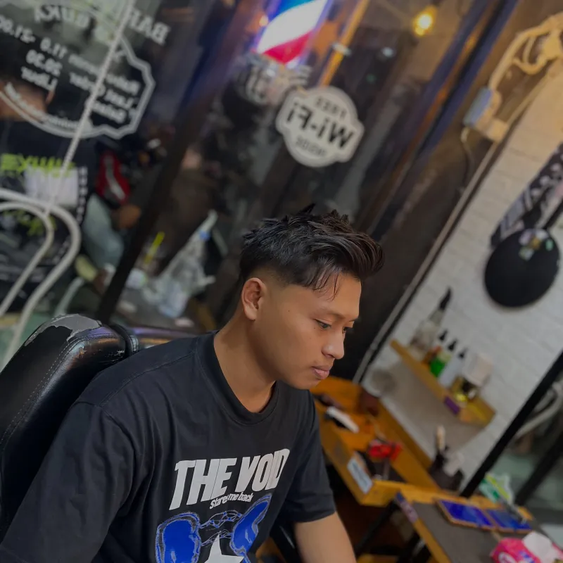 Foto hasil karya Pointcuts Barber