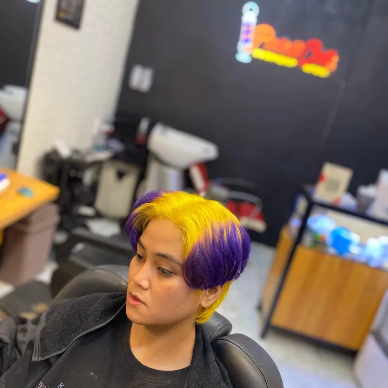 Foto hasil karya Pointcuts Barber