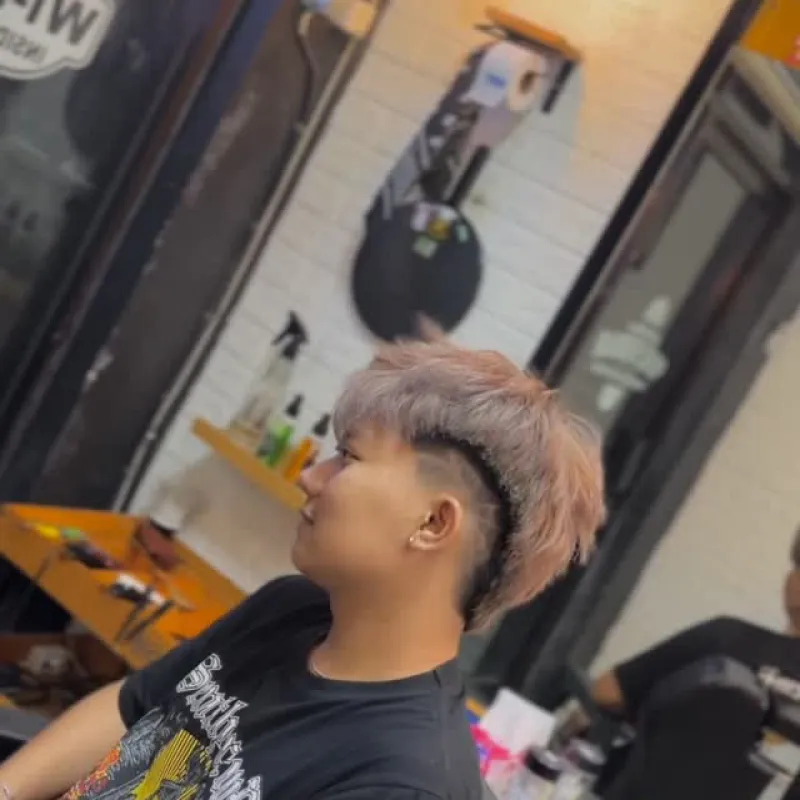 Foto hasil karya Pointcuts Barber