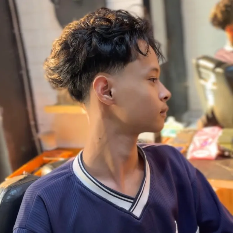 Foto hasil karya Pointcuts Barber