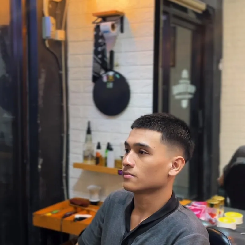 Foto hasil karya Pointcuts Barber